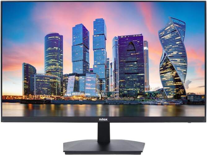 Monitor Nilox 24" NXM24FHD12 - Full HD, LED, 75 Hz, 5 MS respuesta, HDMI y DisplayPort