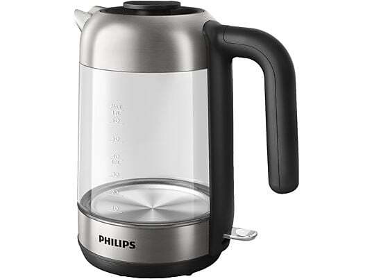 Hervidor Philips HD9339/80 - 2200W, Jarra Cristal, 1&#39;7 Litros, Inox