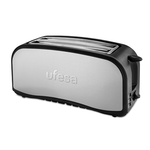 Tostador Ufesa TT7975 - 1400W, 2 Ranuras Largas