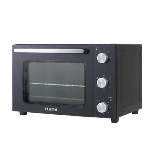 Horno Sobremesa Flama 1536FL - 1500 W, 35 Litros, Temporizador, Negro