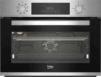 HORNO BEKO BBCM12300X 45CM 48L INOX