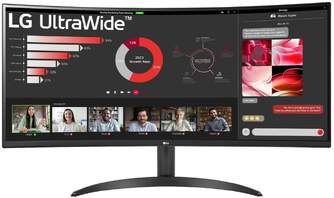 MONITOR LG 34%%%quot; 34WR50QK-B.AEU WQHD 100HZ CURVA