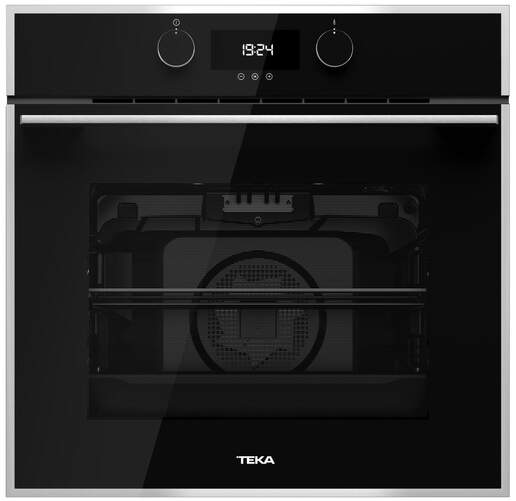 Horno Teka HLB840P SS - Clase A+, Hidrolítico + Pirolítico, 70L, Display, 8 Funciones, Antihuellas