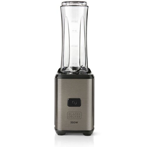 Batidora de vaso Black & Decker BXJBA350E - 350 W, Smoothies, 0&#39;6 L, Inox