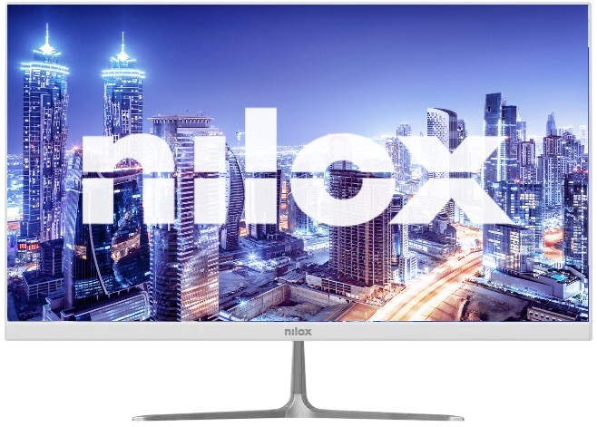 Monitor Nilox - 24", VA, 4 ms, HDMI, VGA, Blanco