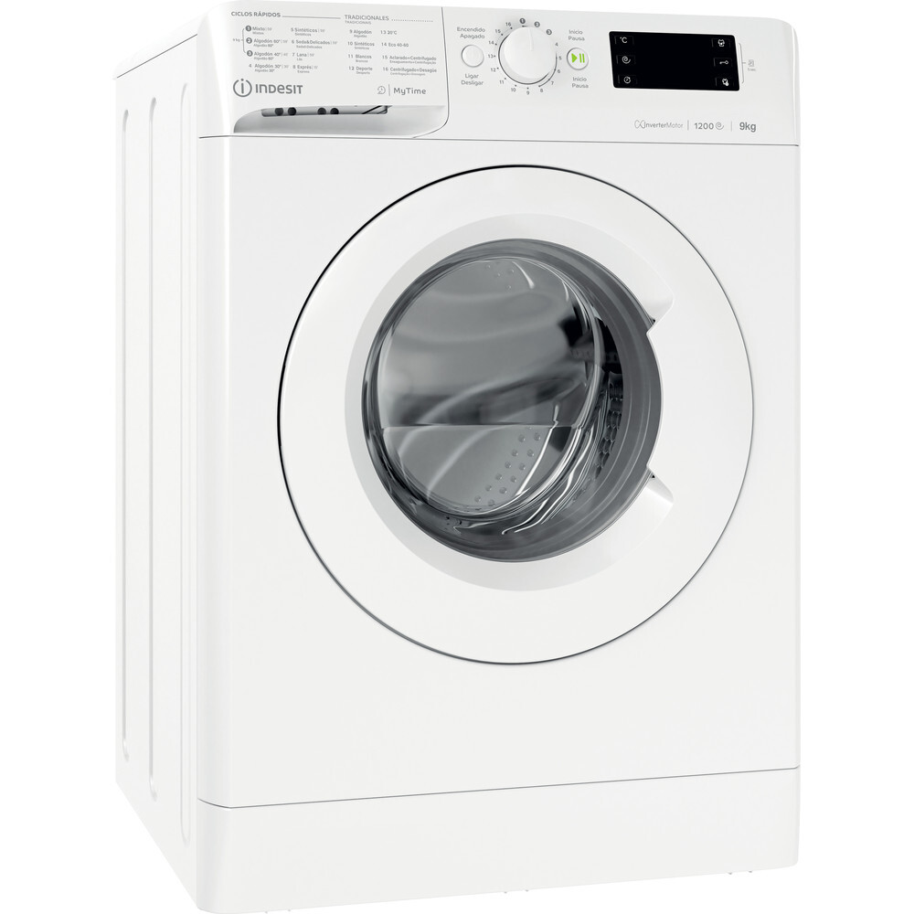 Lavadora Indesit MTWE 91283 W SPT - Clase D, 9kg