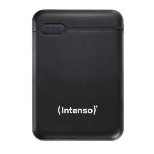 Powerbank Intenso XS - Negro, 5000 mAh, 1 salida USB-C, 1 salida MicroUSB, 1 salida USB-A