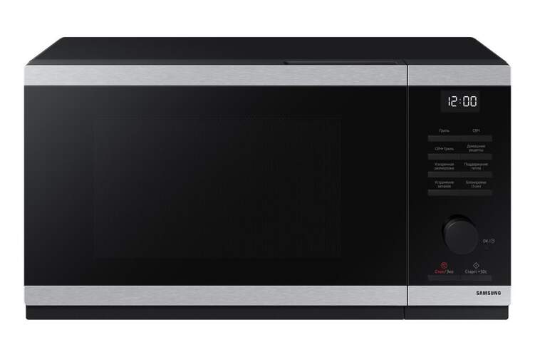 Microondas Samsung MG32DG4524CTE1 - Capacidad de 32 L, 900W, con grill, color negro