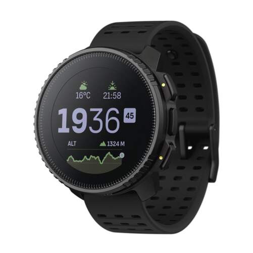 Suunto Vertical All Black - 1.4", Mapas, 95 Modos Deporte, Barómetro, Altímetro, GNSS Doble Banda