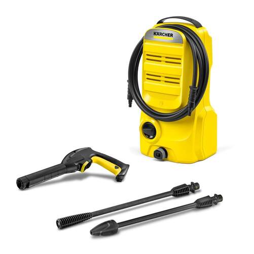 Hidrolimpiadora Karcher K2 Classic - 110 bar, 360 litros, cable 5 m, negro y amarillo