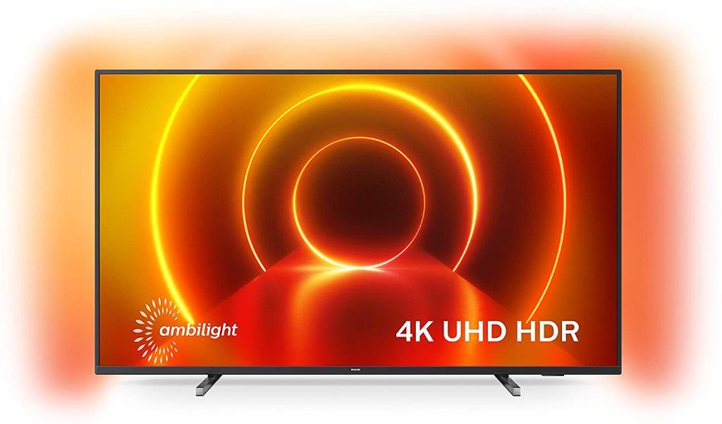 Tv Philips 43 43pus780512 uhd 4k smart saphi led 108 cm 43“ 43pus7805 ambilight televisor pulgadas p5 engine dolby vision atmos control por voz alexa integrado color gris 20202021 1092