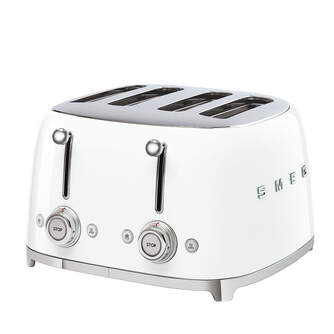 TOST. SMEG TSF03WHEU 4R BLANCO 2000W