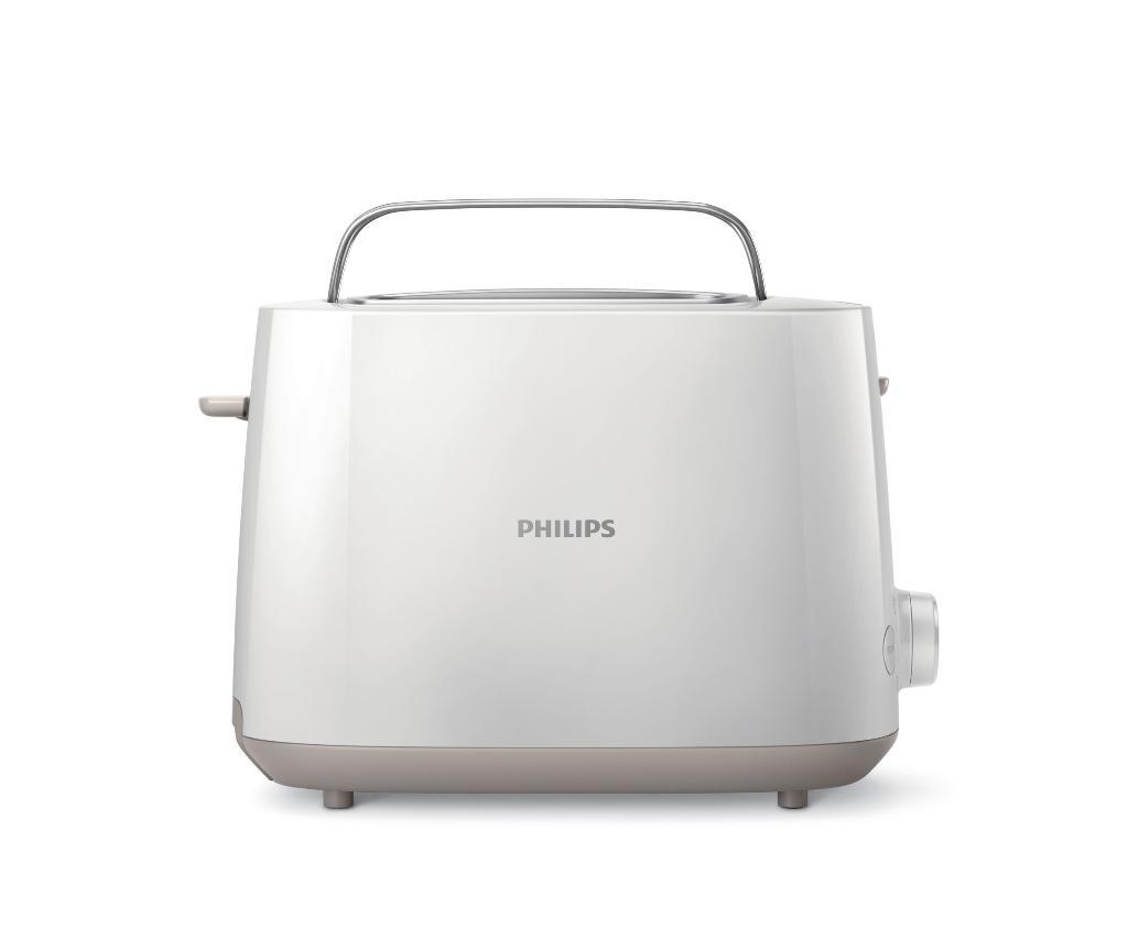 Tostadora Philips HD2581 Mini - 2 ranuras, Rejilla calientabollos