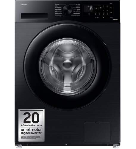 Lavadora Samsung WW80CGC04DABEC - 8kg 1400 rpm, Clase A, AddWash, 15 Programas+Vapor, motor Inverter