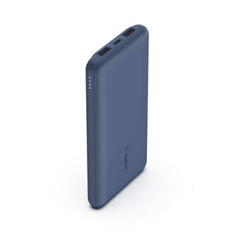 POWERBANK BELKIN 10000mAh 2xUSB A 1xUSB C 15W AZUL