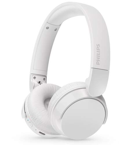 Auriculares diadema Philips TAH4209BK - Bluetooth, Autonomía 55 hr, 20Hz-20kHz, Blanco