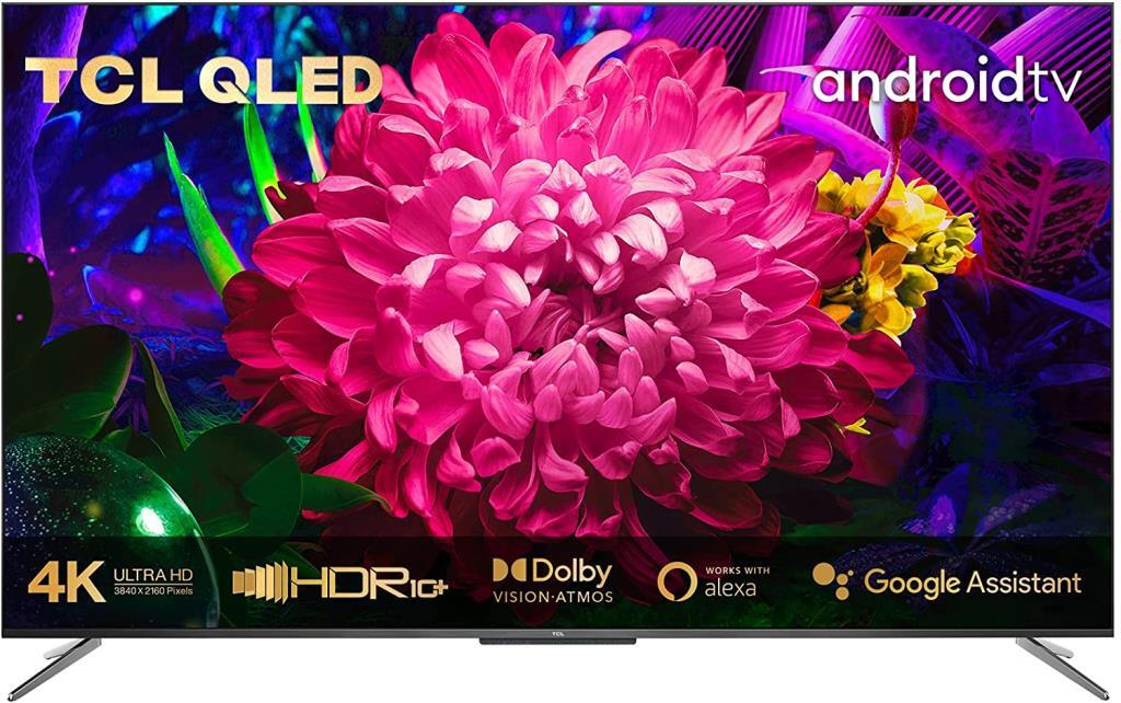 TV QLED TCL 55C715 - 4K UHD, Android TV