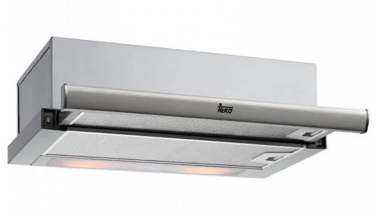 Campana Extraíble Teka TL6420.2WH - 60cm, Extracción máx 354 m3/h, Motor Doble, 3 Velocidades