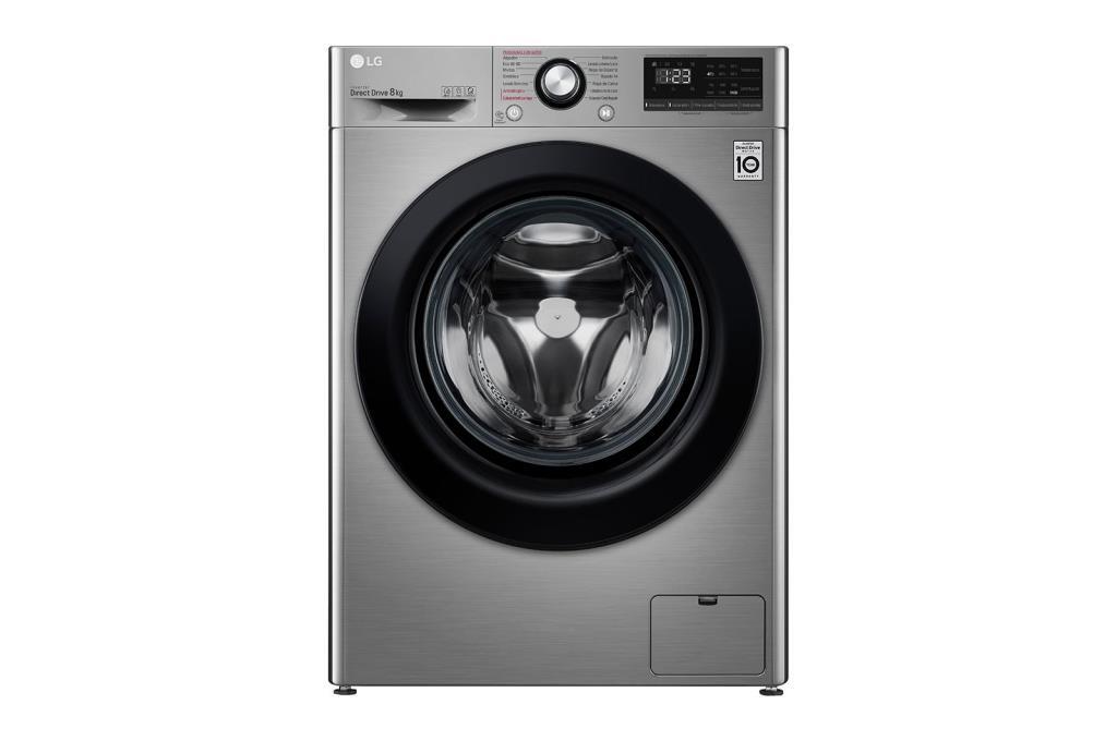 Lavadora LG F4WV3009S6S - Clase B, 9kg