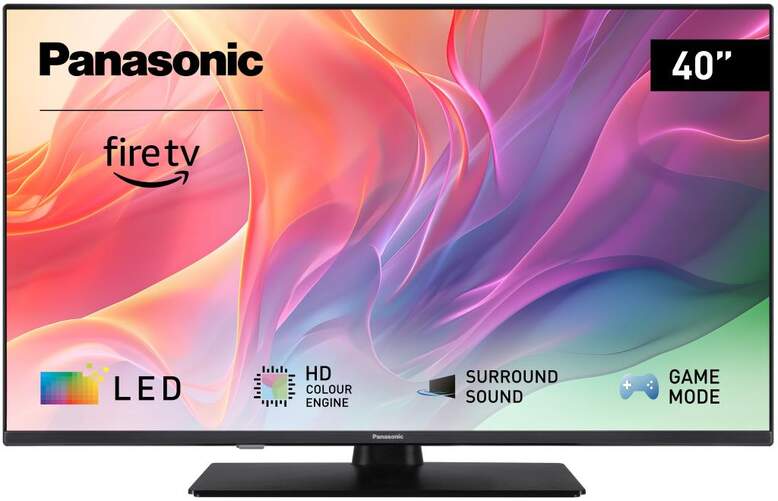 TV Panasonic 40" TV40SEEAEZ - 2K, Fire TV, LED, Alexa incorporado, DTX Virtual X, 16 W