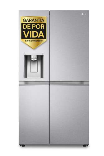 Frigorífico Americano LG GSLV91MBAD - Clase D, 635 L, DoorCooling, Dispensador, MetalFresh, 4*, Inox