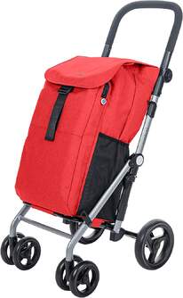 CARRO-COMPRA CARLETT CLASSIC DUO RUBY ROJO