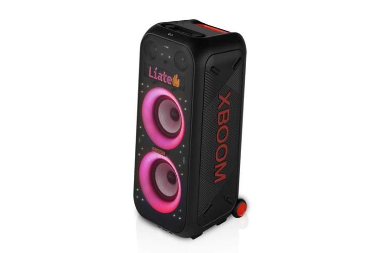 Altavoz LG XBOOM XL9T - 1000 W, Woofer 8", dos Tweeters 3", Bluetooth 5.1, LED, IPX4