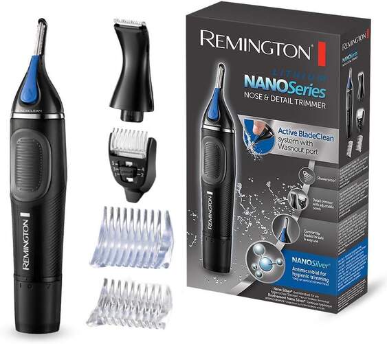 Recortador Nariz Cejas Remington NE3870 - Batería, Resistente Agua