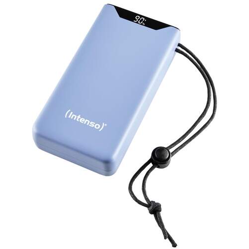 Powerbank Intenso F - Azul, 20000 mAh, 1 salida USB-C, Quick Charge 3.0