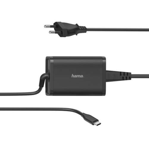 Cargador Hama portátil 00200006 USB-C - 5-20 V, 65 W