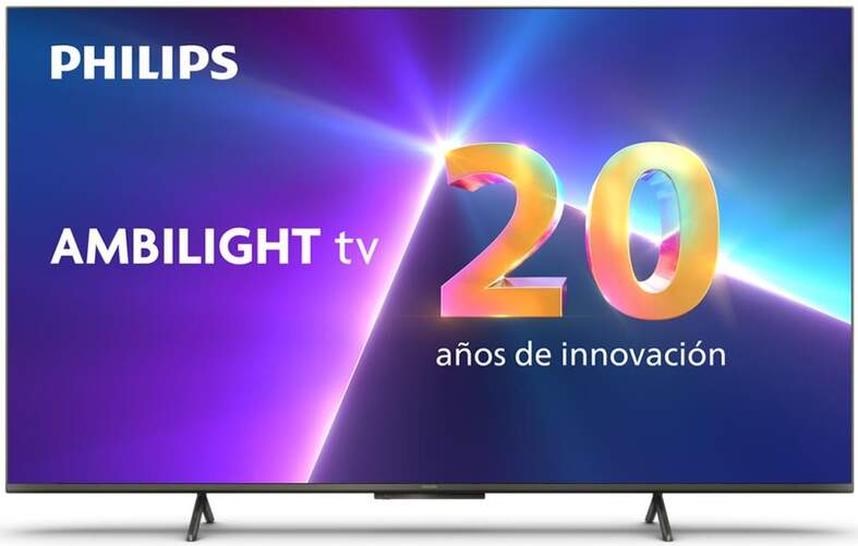 TV 65" Philips 65PUS8118/12 - 4K, Smart TV, HDR10+, Ambilight, Dolby Vision/Atmos 20W, HDMI 2.1