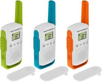 WALKIE TALKIE MOTOROLA T42 TRIPLE PACK