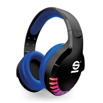 AURICULARES SPARCO SPWHEADPHONE NEGRO/AZUL