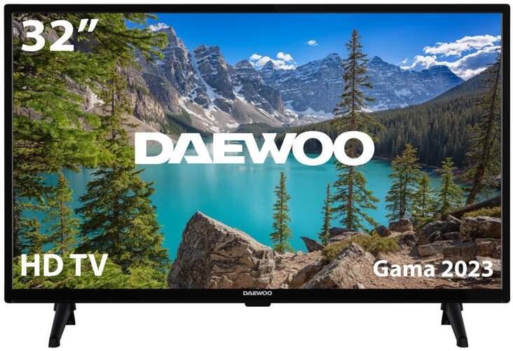 TV 32" Daewoo 32DE14HL - HD, Direct LED, Dolby Audio, 12 W