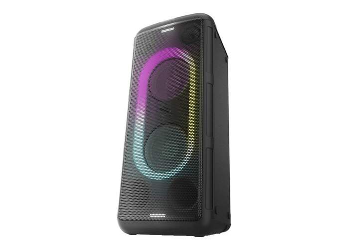 Altavoz Panasonic SCTMAX45EK - 1000 W, 12 kg, Bluetooth 5.0, Luz RGB, Negro