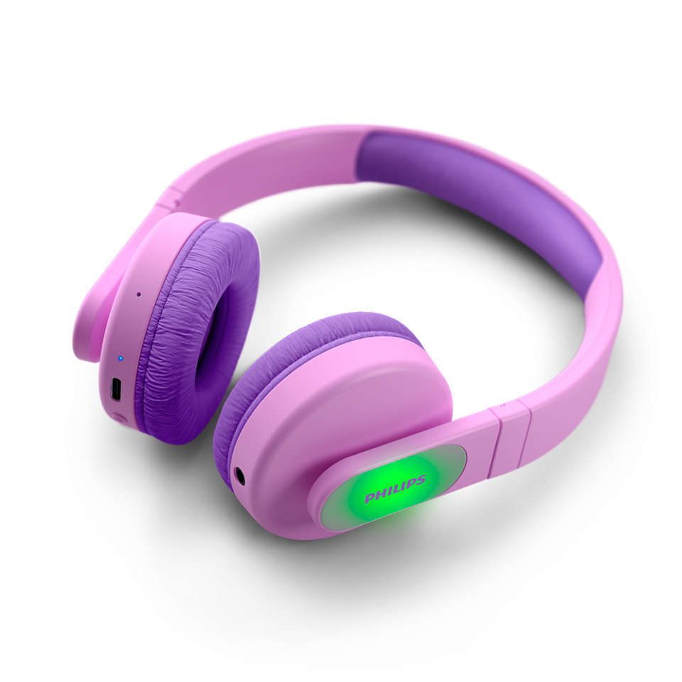 Auriculares Niños TAK4206PK/00 Rosa - Inalámbricos, Con Luces