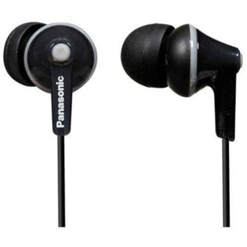 Auriculares Panasonic RPHJE125EK Negro - 97 dB, 10-24000 Hz, 16 Ohm, Cable 1,1 m