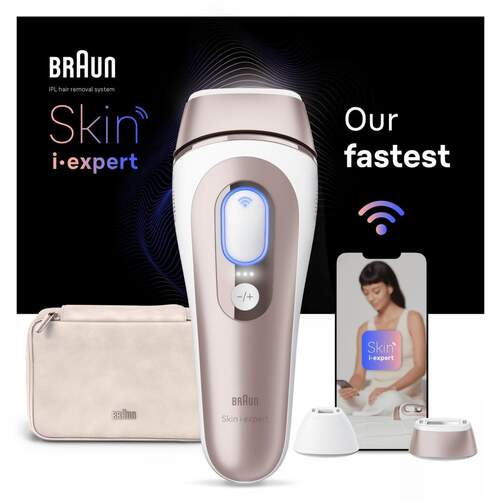 Depiladora Braun PL7147 Skin I-Expert - Tecnología IPL, con cable, con 3 modos