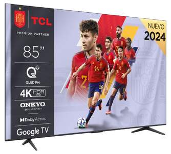 TV TCL 85%%%quot; 85C655 UHD QLED GOOGLETV ONKYO SOUND