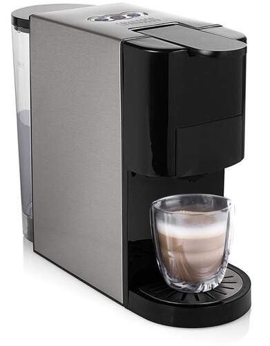 Cafetera Cápsulas Princess 249450 - 1450W, Nespresso y Dolce Gusto