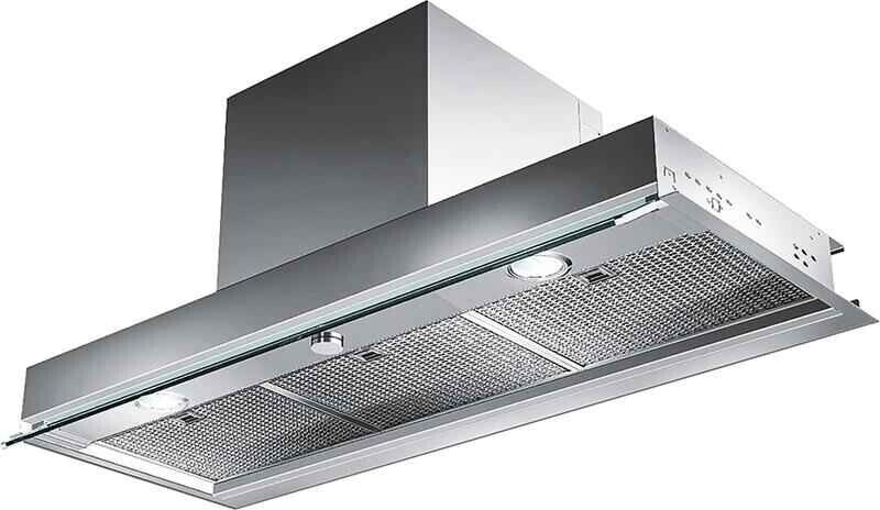 Campana extractora Mepamsa Secret 86066 - 90 cm, Integrable, 47 dB, Inox