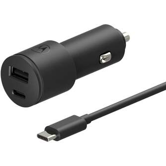 CARGADOR MOTOROLA COCHE 1XUSB A C 45W CABLE USB C