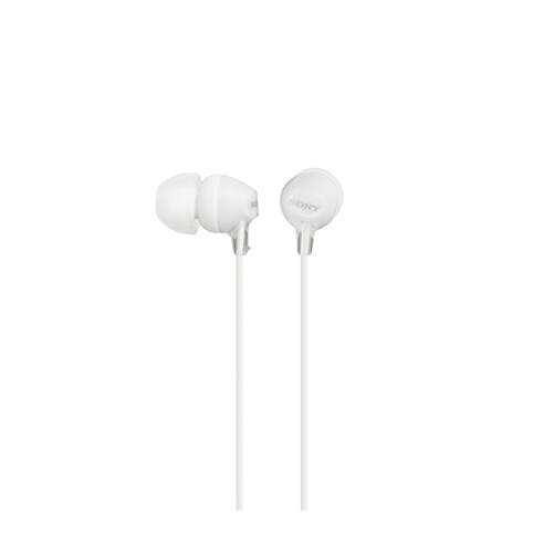 Auriculares Sony MDR-EX15LP Blanco - Intraaural, 8-22000 Hz, 16 Ohm