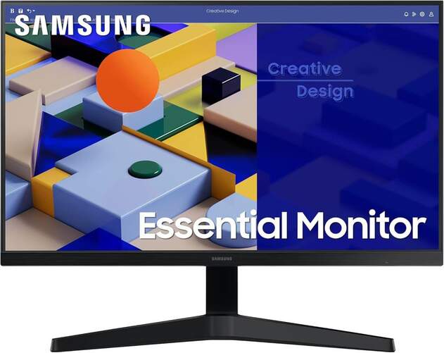 Monitor Samsung LS24C312EAUXEN - 24", IPS, FHD, 5 ms, 75 Hz, HDMI, VGA(D-Sub), Inclinable