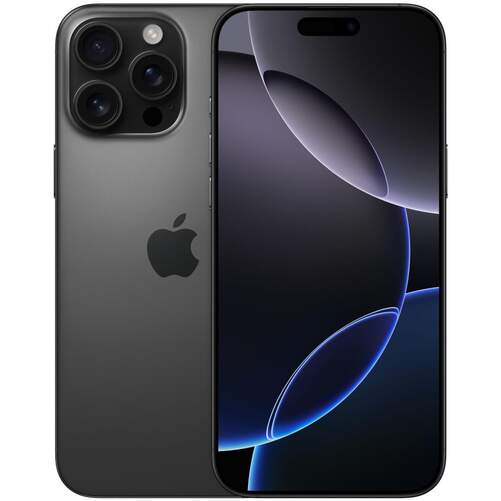 Apple iPhone 16 Pro Max 1 TB Black Titanium - 6,9", Neural Engine A18 Pro, Cámara 48+48+12 MP