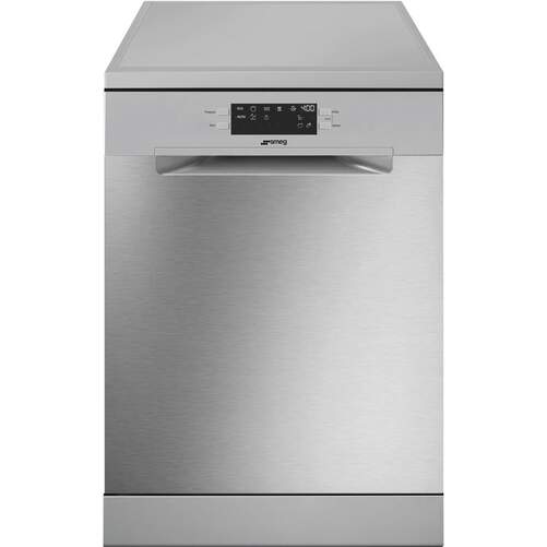 Lavavajillas Smeg LVS342CQSX - 14 Servicios, 60 cm, 8 Programas, Incio Diferido, Inox