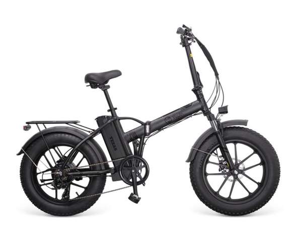 Bicicleta Eléctrica Youin BK1201B Texas - 250W 36V, Aut. 45Km, 25Km/h, Plegable, Ruedas 20" FAT