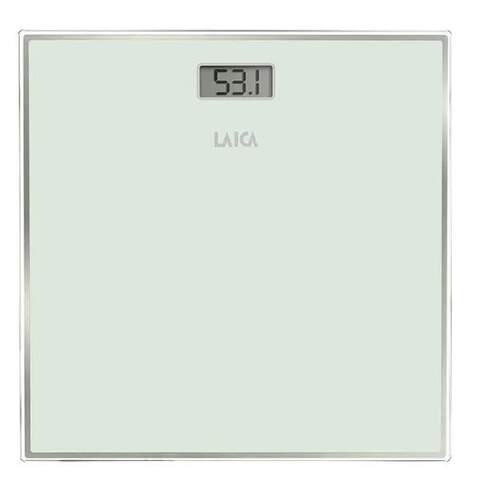 Báscula de baño Laica PS1068W - Electrónica, Vidrio templado, Blanca