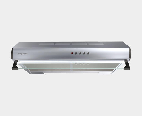 Campana extractora horizontal Mepamsa Modena 971841/50999/41586 - 90 cm, LED, Inox