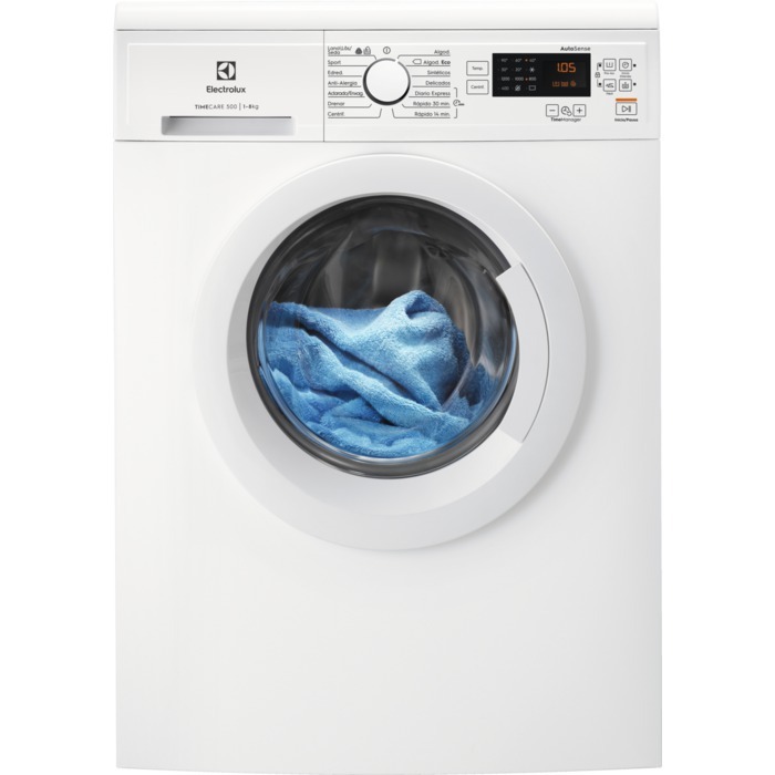 Lavadora Electrolux EW2F4822AF - Clase E, 8kg